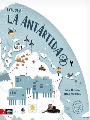 cover image of Explora la Antártida en 360º